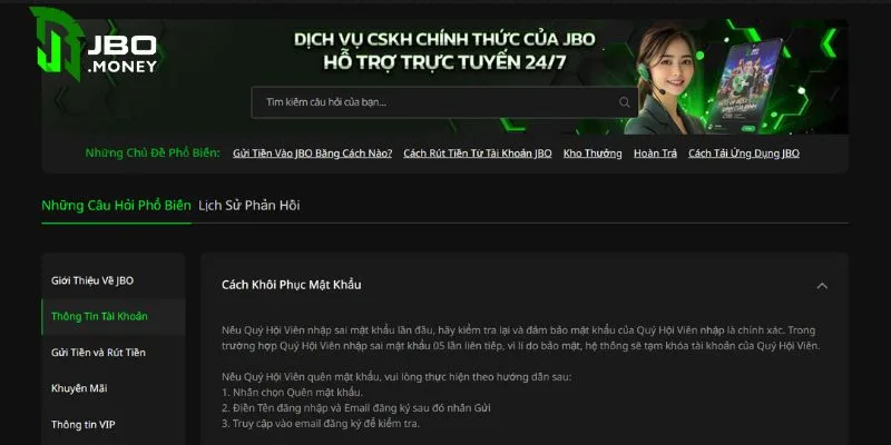 Liên Hệ JBO - Cách Để Kết Nối, Trao Đổi 24/24 Với Nhà Cái 4 Bộ phận CSKH của sân chơi hỗ trợ nhiều vấn đề