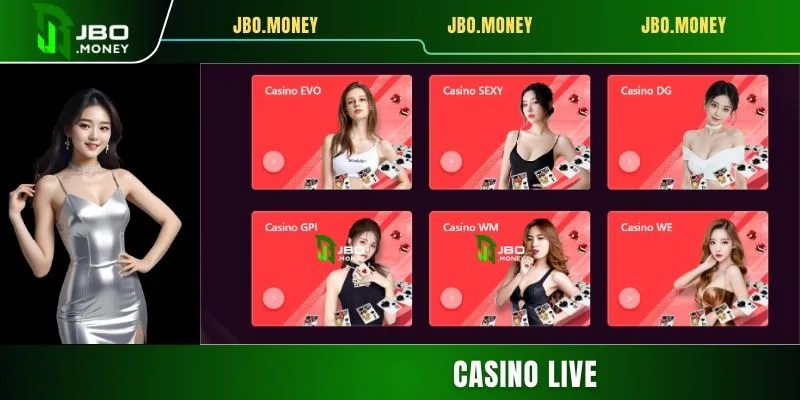 JBO 3 Casino Live - Chinh Phục Chiến Thắng Nhận Thưởng Cực Khủng