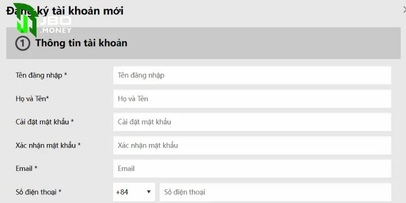 Đăng Ký Đại Lý JBO - Hợp Tác Kinh Doanh, Nhận Hoa Hồng 6 Thông tin bạn cần cung cấp khi mở tài khoản đại lý